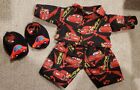 16" Boy Boys Boy's Cabbage Patch Doll Cars Flannel Pajamas PJ's and Slippers 