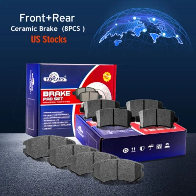 Pastillas de freno delanteras y traseras de cerámica para Chevrolet Malibu 2013 2014 2015 Foto 1 de 4