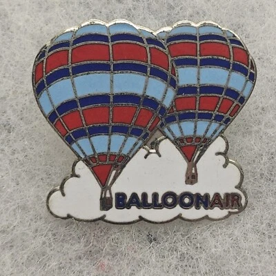 Vintage Collectible Enamel Hot Air Balloon Balloonair Team Pin - Image 1 of 4