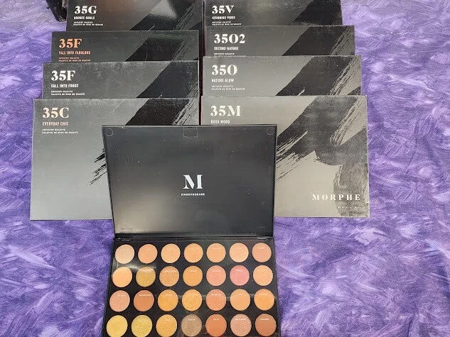 Morphe 35 Pan Pressed Powder Eyeshadow Artistry Palette Variety Choice Color NIB - Image 1 of 1