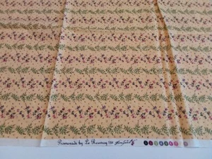 New FABRIC Piece Promenade~Le Rouvray for FREE SPIRIT W44" X L36" yellow - Picture 1 of 4