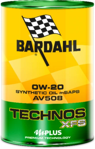 OLIO BARDAHL TECHNOS XFS 0W20 AV508 ACEA C5/A1-B1 VW 508 509 PORSCHE C20 4 LITRI - Immagine 1 di 1