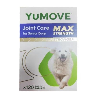 YuMOVE™ Joint Care Supplement  for Senior Dogs  120 Tablets Max Strength  - Imagen 1 de 4