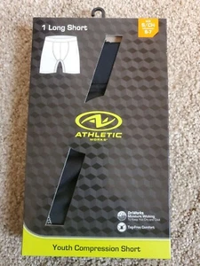 Athletic Works Youth Compression Short Size S/CH 6-7 - Picture 1 of 3