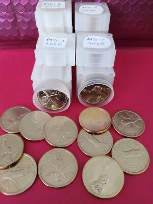 2020 D &P American Innovations Maryland Roll of 25 from US mint bag Hubble Space - Image 1 of 3