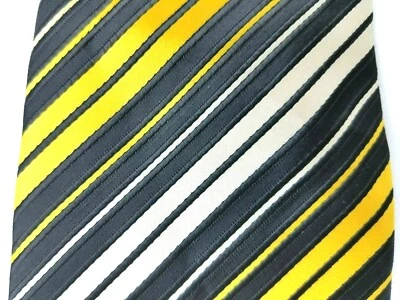 Corbata Angelo Rossi Hombre Multicolor Rayas 100% Microfibra Usada en Excelente Condición Foto 1 de 3