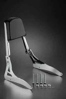 Respaldo cromado clásico o personalizado Sissy Bar 2006-2023 Kawasaki Vulcan 900 VN900 Foto 1 de 4