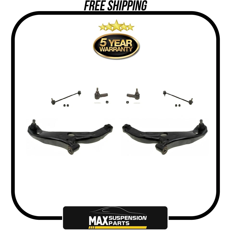 Brazos de control de suspensión Protege y 5 barras de amarre barra estabilizadora enlaces $5 AÑOS DE GARANTÍA $ Foto 1 de 1