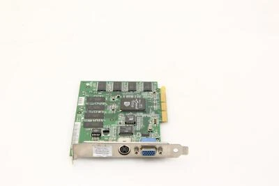 Nvidia 180-10036-0100-A02 GeForce 2MX AGP Video VGA Card. SKU221448 - Image 1 of 4