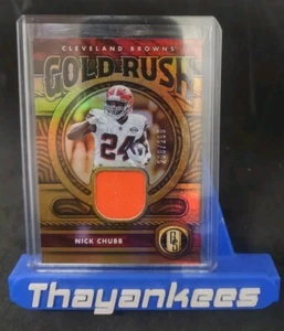 2022 Panini Gold Standard - Gold Rush #GR-NCH Nick Chubb 208/299 - Picture 1 of 2
