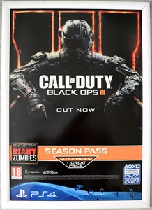Call of Duty Black Ops III 3 RARO PS4 42 cm x 59 cm poster promozionale #3 - Foto 1 di 2