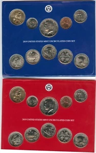2019-P & D US Uncirculated Mint Set 20 Coin Set United States Philadelphia - Picture 1 of 3