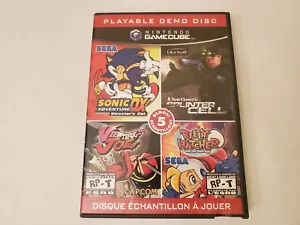 5 Demos Playable Demo Disc (Gamecube Gc) - Picture 1 of 2