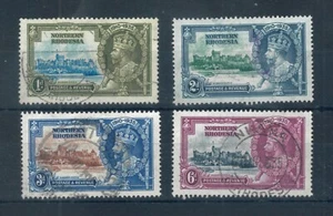 Rhodesia Set Completo Francobolli Giubileo Argento 1935. Usato. Sg 18-21 - Foto 1 di 2