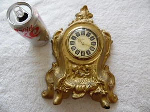 Minxie Wind-Up Mantel Clock Capodimonte Savastano Case, works for a while - Picture 1 of 12