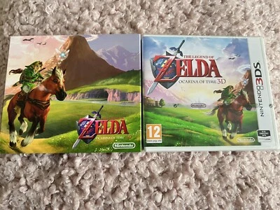 The Legend of Zelda Ocarina of Time Nintendo 3ds game + Slipcase - Image 1 of 4