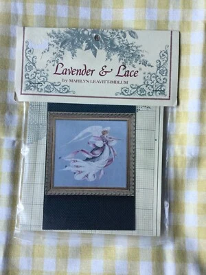 LAVENDER AND LACE - CHART ONLY - LL023 ANGEL OF SPRING. - Image 1 of 3