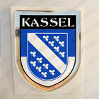 Aufkleber Kassel Deutschland Wappen Kfz-Aufkleber Emblem Flagge 3D Fahne