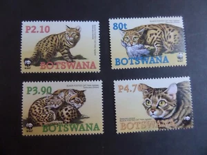 Botswana 2005 SG1040/3 Endangered Species Black footed cat MNH UM unmounted mint - Picture 1 of 1