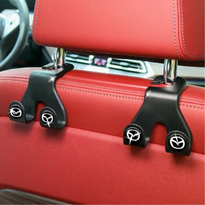 Soporte para bolsa asiento de coche gancho colgante accesorios interiores para Mazda 2 piezas Foto 1 de 4