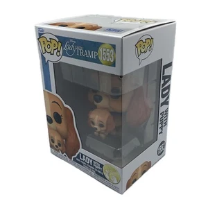 FUNKO POP 1553 Disney LAdy and the Tramp - LADY WITH PUPPY - Imagen 1 de 2