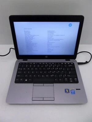 Portátil HP EliteBook 820 12,5" Intel Core i5-4300U 1,9 GHz CPU 16 GB RAM 180 GB SSD Foto 1 de 4