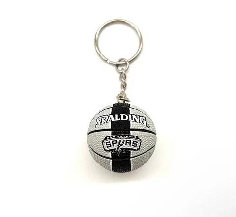 San Antonio Spurs basketball keychain Cover