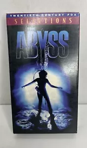 VHS Video - The Abyss - 1990 20th Century Fox Selections Tape - Picture 1 of 5
