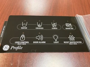 GE Fridge Dispenser Overlay only, WR55X10298/ WR55X10501/ WR55X10631/ WR55X10415 - Picture 1 of 3