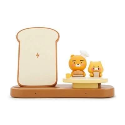 Kakao Friends 2in1 Wireless Charging Stand Bakery Ryan&Chunchik - Image 1 of 4