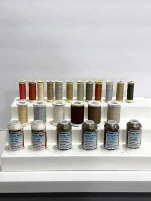 LOT SEWING Embroidery Textured Overlocking THREAD QUILTING GUTERMANN New Used - Image 1 of 4