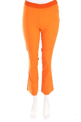 Pantalone TWINSET SIMONA BARBIERI cotone XS arancione NUOVO - Immagine 1 di 4