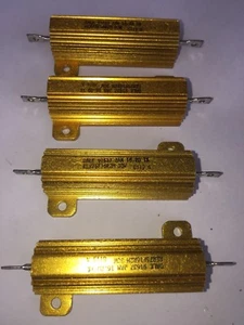 New 4 Pack DALE 30 Watt 16.2 Ohm  1% Tolorence Resistors - Picture 1 of 3