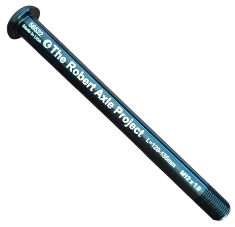 Robert Axle Project Front Thru Axle 12mm 135 mm Length x M12 x 1.0 Thread Pitch - Image 1 of 1
