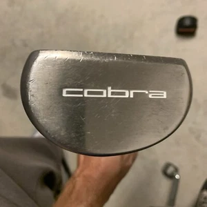 Cobra Mittelhammer gefräster Putter Original grau Kobra Griff sauber. Rechte Hand Rh - Bild 1 von 9