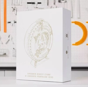 Hot Wheels x Daniel Arsham Eroded Porsche 930 and Rally Case (Factory Sealed) - Picture 1 of 4