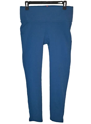 Leggings de gamuza sintética azul medianoche SPANX para mujer talla L grandes Foto 1 de 4