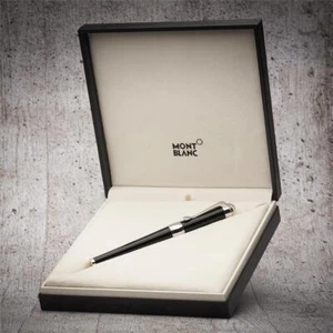 Montblanc Etoile de Montblanc Black Resin Diamond Füllfederhalter ID 103377 OVP - Picture 1 of 7