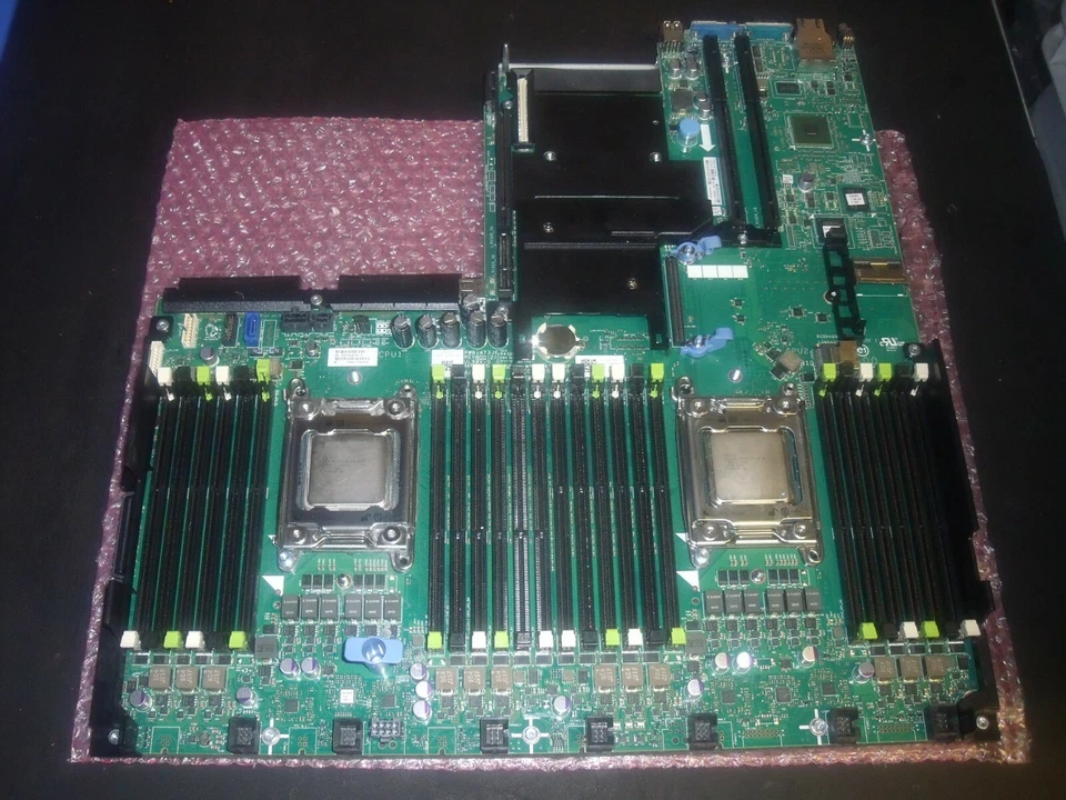 Dell Poweredge R620 Motherboard VV3F2 With Qty-2 Xeon E5-2620 2.00GHZ (SR0KW) - Image 1 of 1
