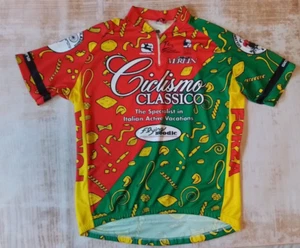 Giordano Cyclist Jersey Mens Large 1/4 Zip Ciclismo Classico Shirt - Picture 1 of 12