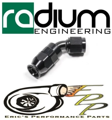 Radium 14-0632 -6AN Ptfe Calze Taglio 45° Nero Attillato Adattatore 1pc - Immagine 1 di 3