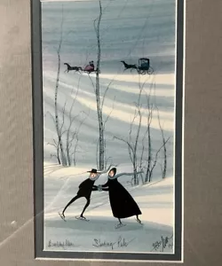 VINTAGE 1994 P BUCKLEY SKATING PALS 904/1000 - Picture 1 of 9