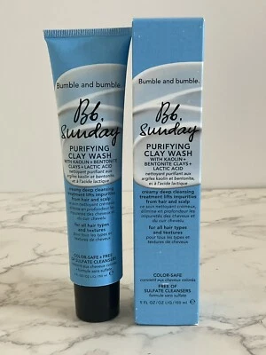 Bumble and bumble Sunday Purifying Clay Wash 5 oz / 150 ml NIB - Image 1 of 4