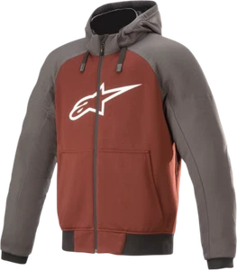 Alpinestars 21 Chrome Hoodie Gray/Burnt Orange 2XL 4200918-9134-2X - Picture 1 of 1
