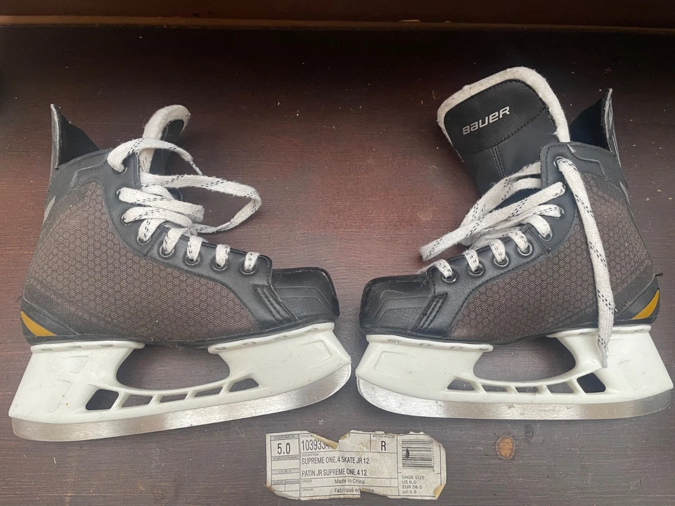 BAUER " SUPREME One  "  SCHLITTSCHUHE GR: 38,5 - Bild 1 von 4