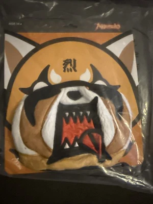 MASCHERA VISO PANDA ROSSO AGGRETSUKO nuova con scatola - Immagine 1 di 4