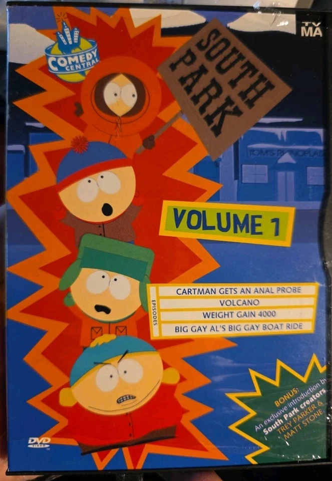 South Park Vol. 1 1997 by Trey Parker Matt Stone Isaac Hayes Mona Marshall