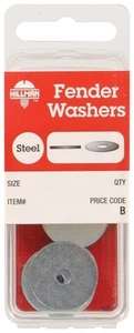 Hillman 966813 Zinc Plated Steel Fender Washer 1/4 x 1-1/4 in. (Pack of 10) - Picture 1 of 1