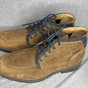 Clarks Unstructured Waterproof Leather Chukka Boots Brown Size 8.5 M 26164505 - Picture 1 of 10