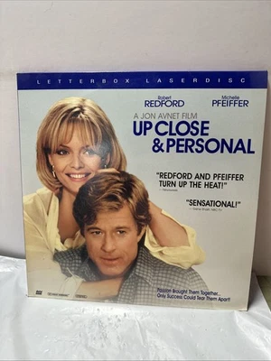 Up Close And Personal (Excellent 2 Laserdisc Set) Robert Redford Free Shipping - Image 1 of 2